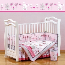 Комплект для детской кроватки Giovanni (7 предметов) Shapito Bonny Bunny