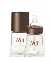 Бутылочка для кормления Mii 2 шт, пластик